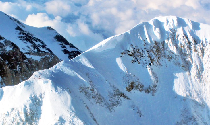 climbing towards the summit © 2015 cynthia ryon